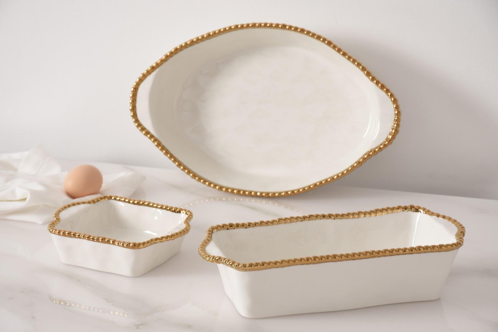 32 x 22 cm Oval Fırın Servisi