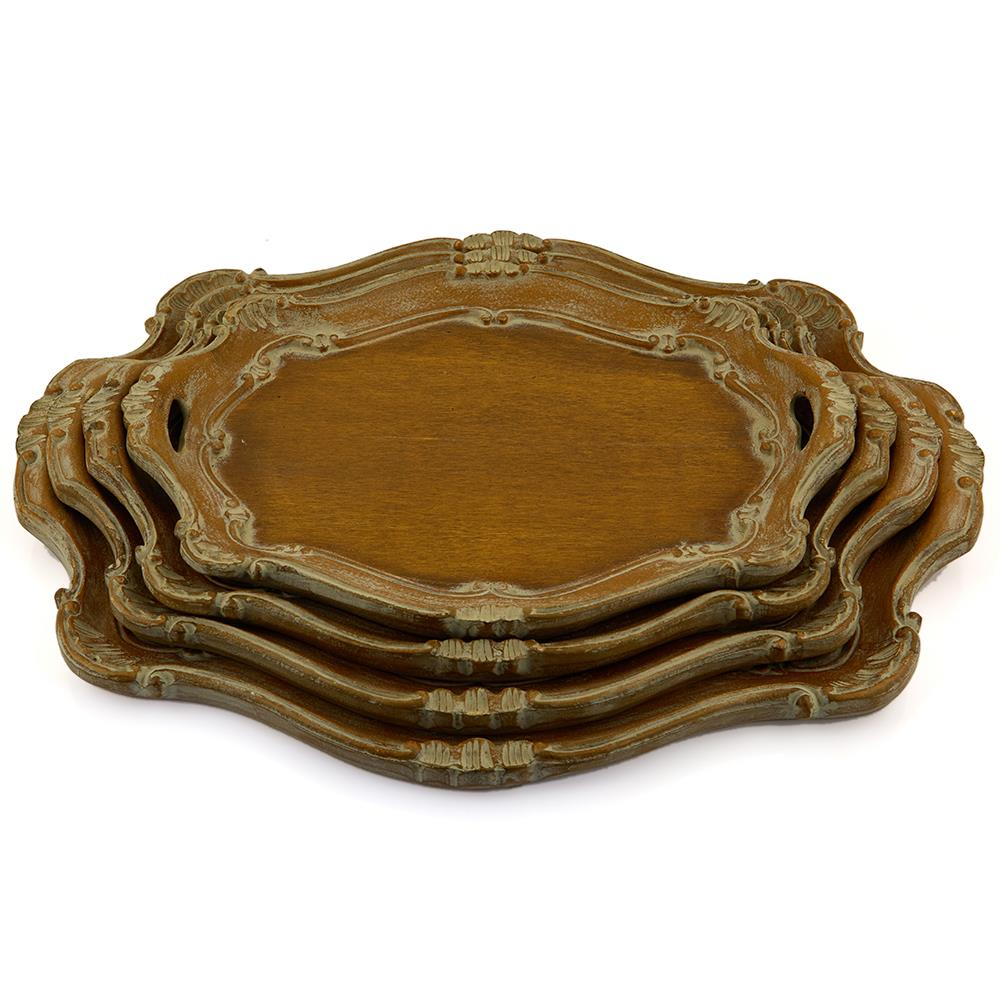 45 x 57 cm Oval Tepsi