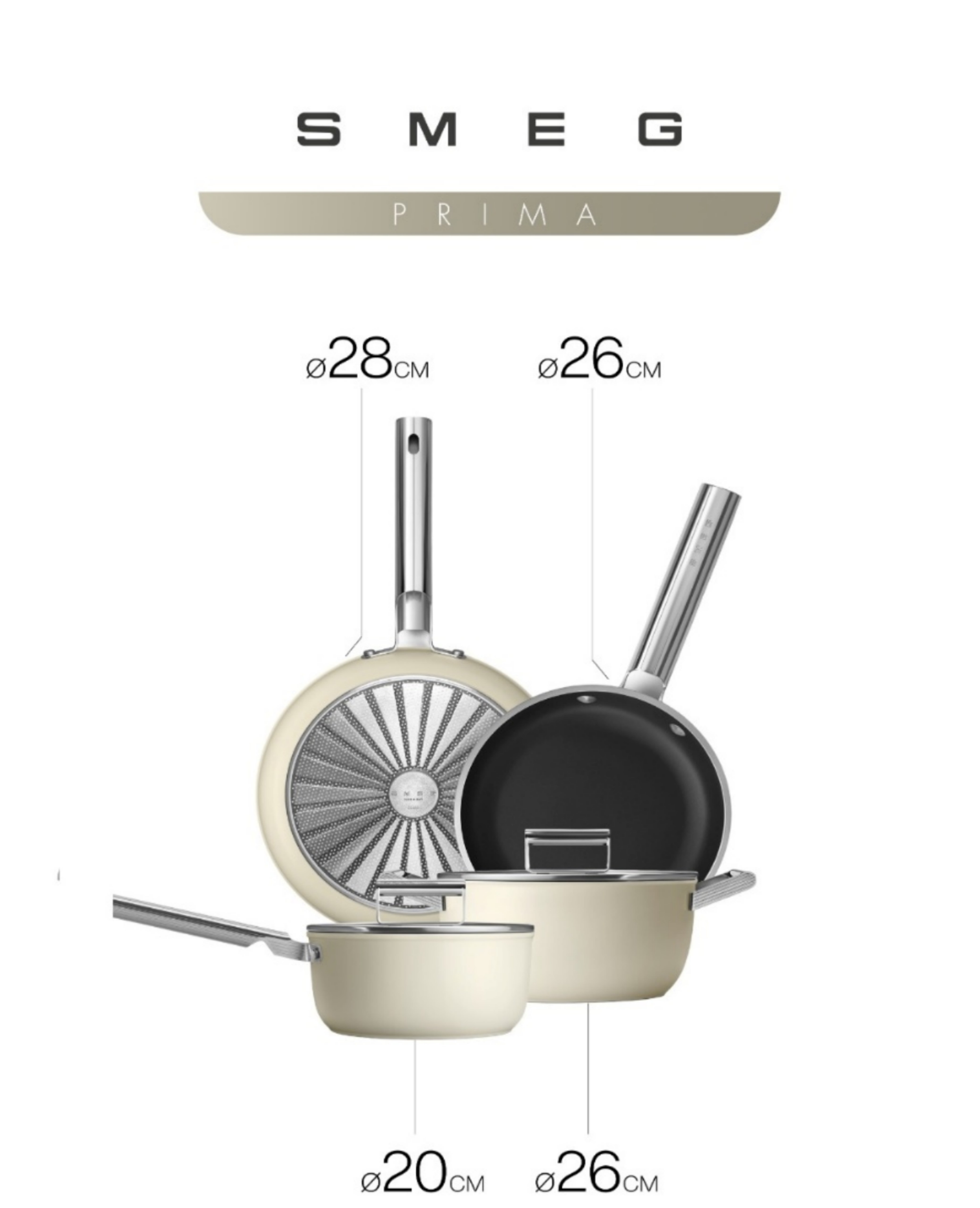 50's Style Prima Krem 4'lü Set