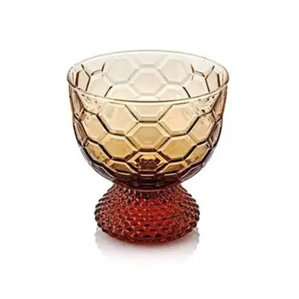 6 lı Ayaklı Kase (Amber)
