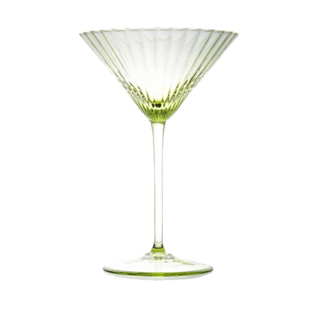 6 lı Martini Bardağı Zeytin Yeşili