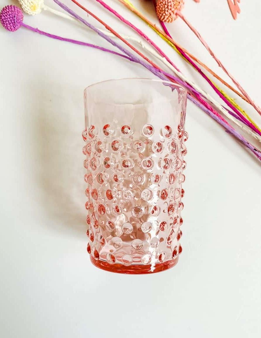 6 lı Su / Meşrubat Bardağı Pembe