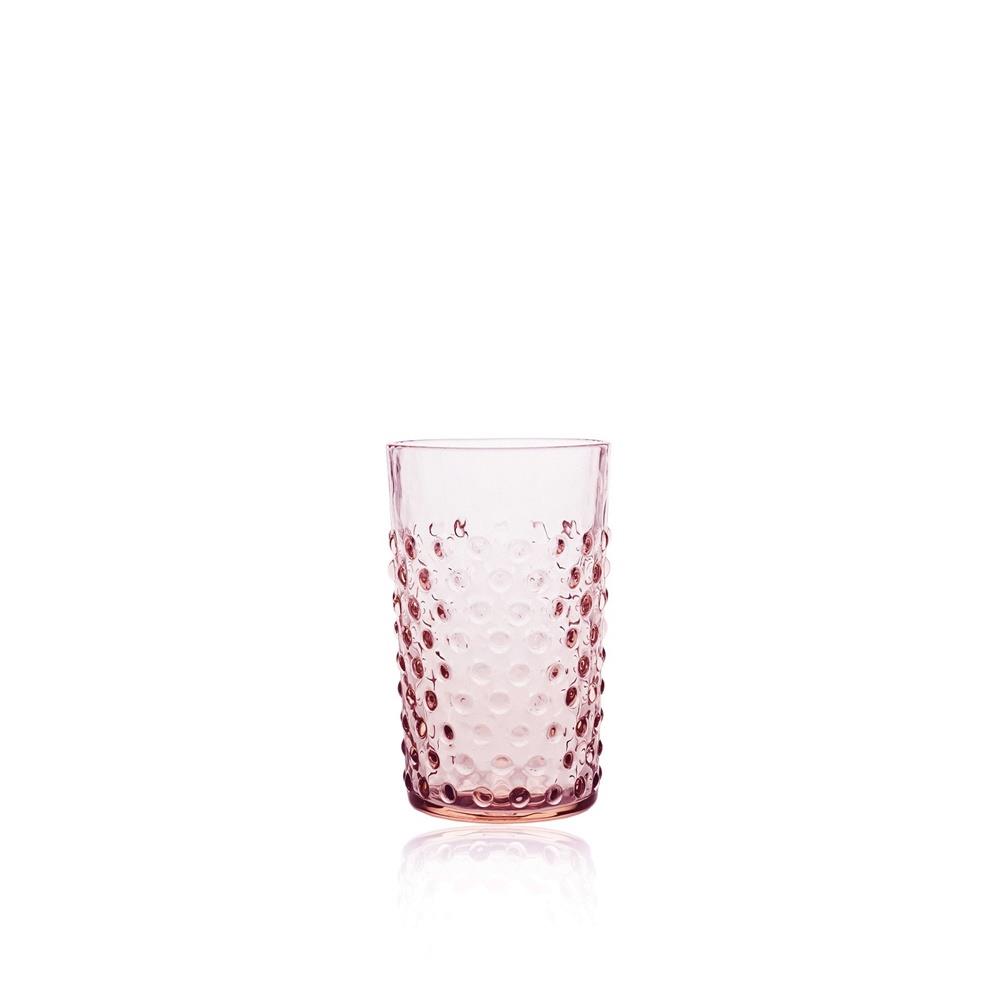 6 lı Su / Meşrubat Bardağı Pembe