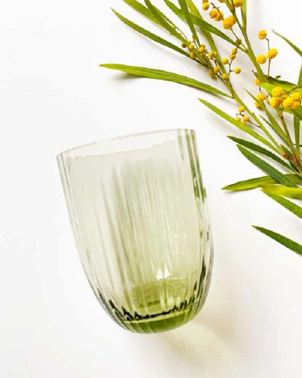 6 lı Su / Meşrubat Bardağı Zeytin Yeşili