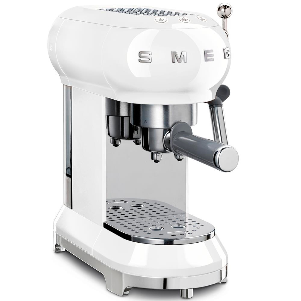 BEYAZ ESPRESSO MANÜEL KAHVE MAKİNESİ