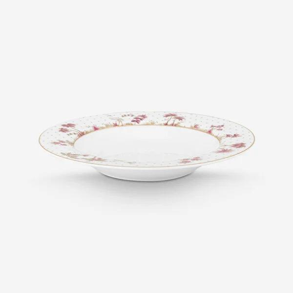 Beyaz Porselen Çukur Tabak 21,5 Cm Jolie Collection by Pip Studio