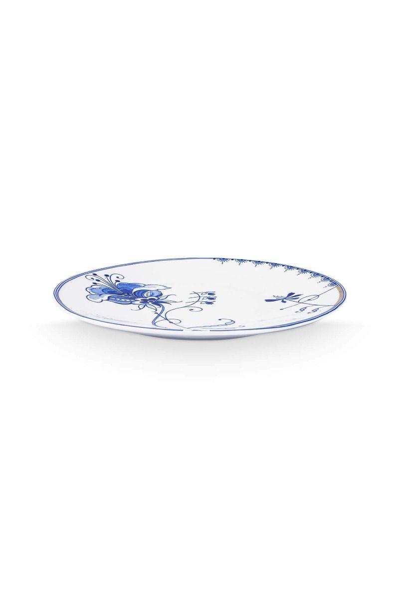 Beyaz Porselen Kahvaltı Tabağı 23 Cm