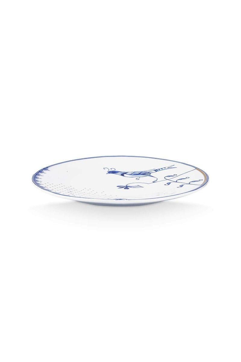 Beyaz Porselen Yemek Tabağı 25,5 Cm 