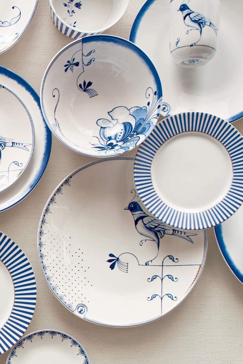 Beyaz Porselen Yemek Tabağı 25,5 Cm 