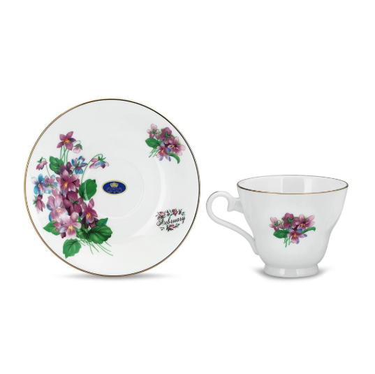 Çay fincanı - February (Şubat) Sweet Violet