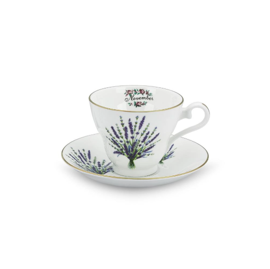 Çay fincanı - November (Kasım) Lavender