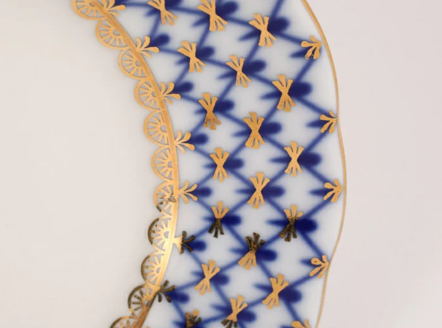 COBALT NET MAVİ ÇAY SETİ