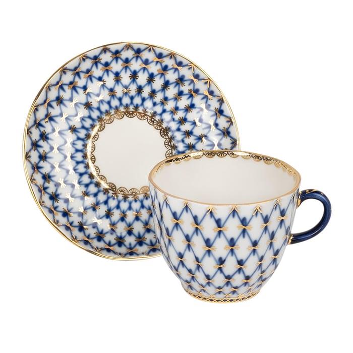 COBALT NET MAVI KAHVE FINCANI 140 ML 