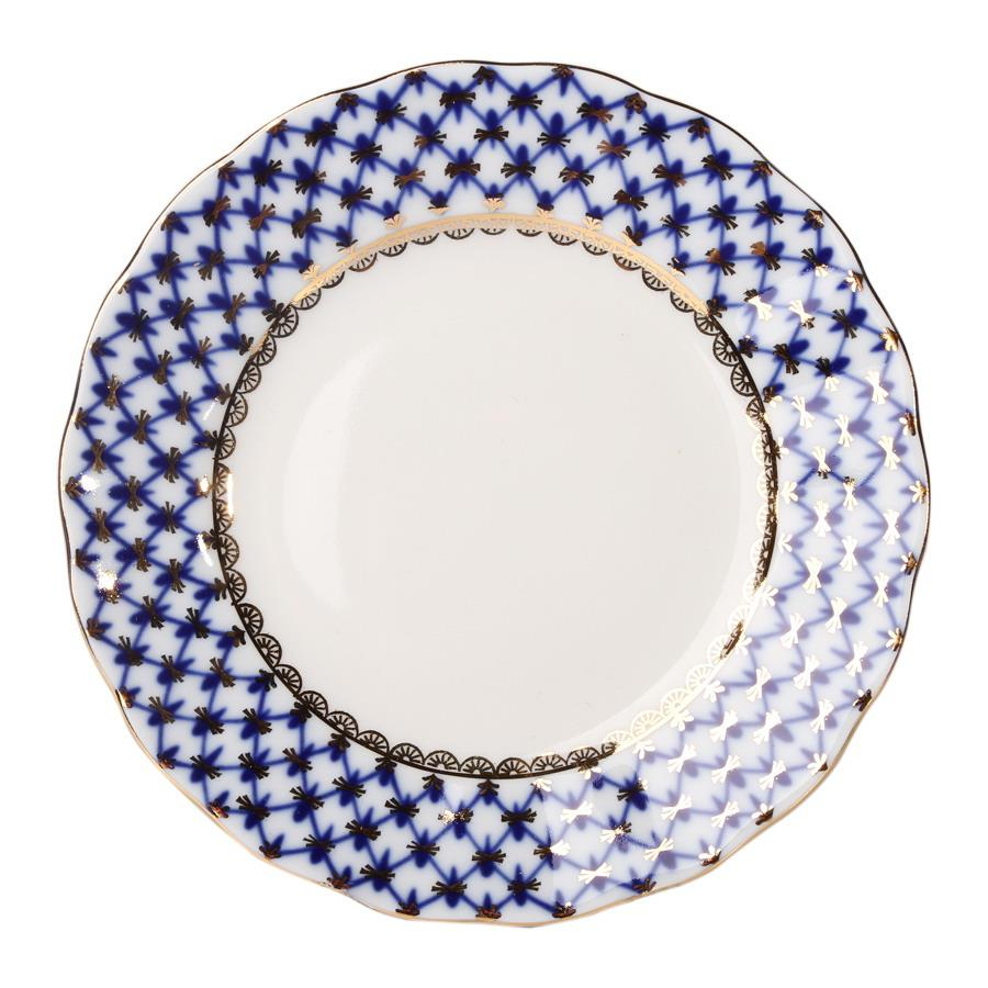 COBALT NET MAVI PORSELEN PASTA TABAĞI 15 CM