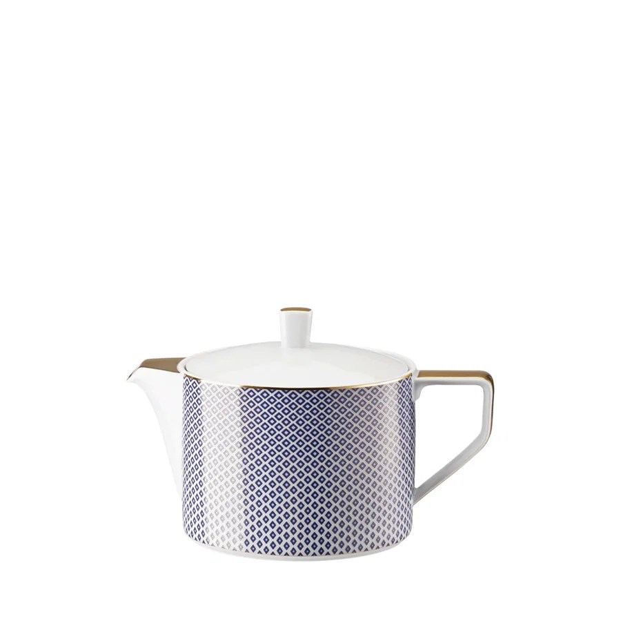 Francis Carreau Lacivert Porselen Kahve/Çay Potu