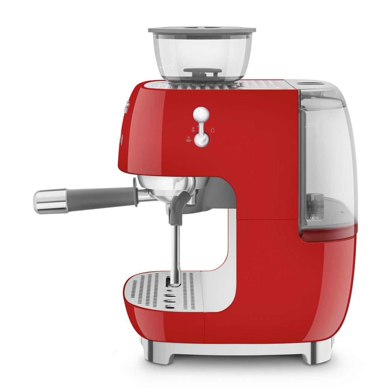 KIRMIZI ÖĞÜTÜCÜLÜ ESPRESSO KAHVE MAKİNESİ