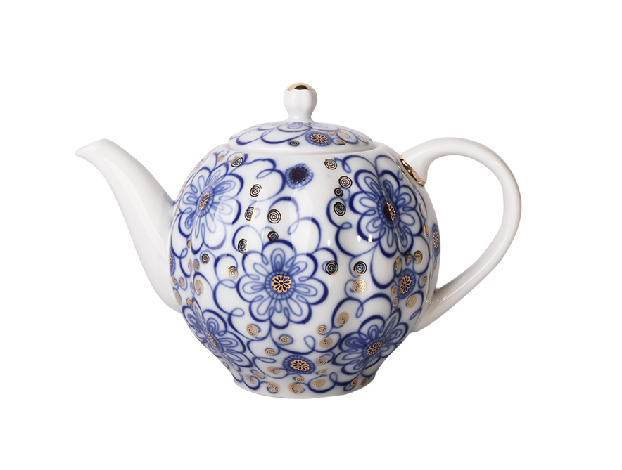 Kıvrımlı Dal Çay Seti