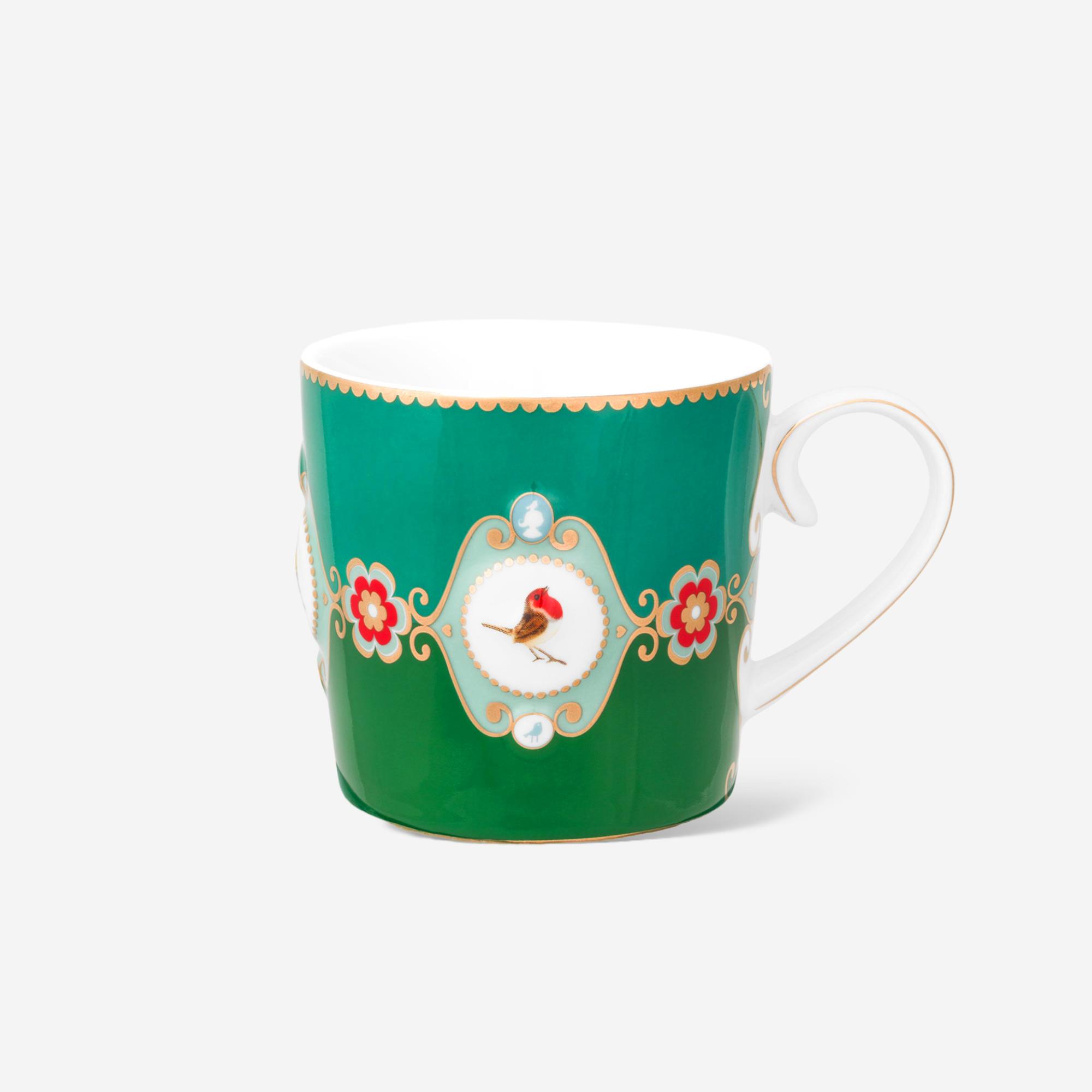 Madalyon Desenli Küçük Mug