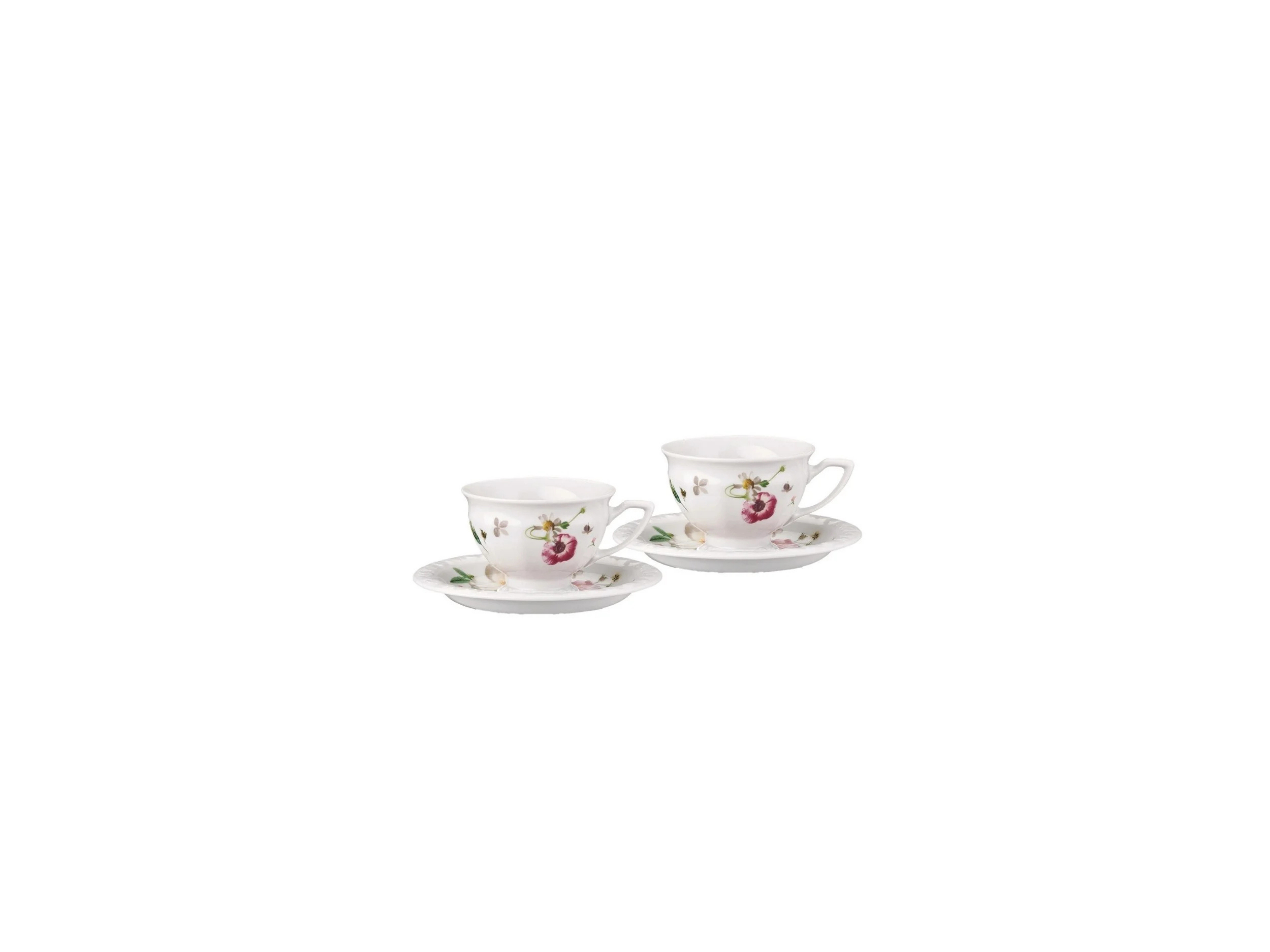 Maria Pink Rose Espresso Set 4 Parça 