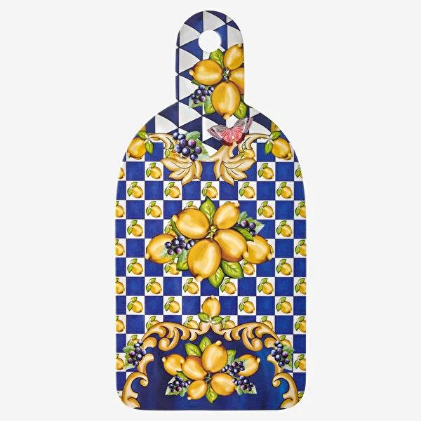Mavi Melamin Sunum Tahtası 34 Cm Capri Collection by Chiara Alessi