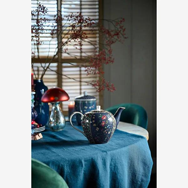 Mavi Porselen Demlik 1600 Ml Berry Blues Collection by Pip Studio