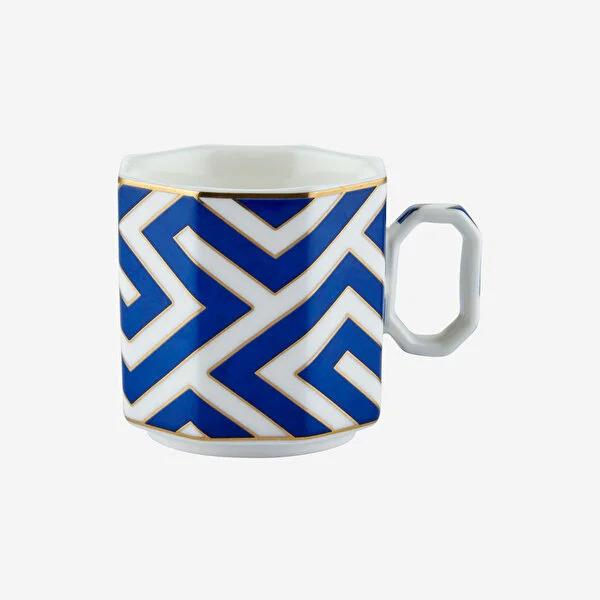 Mavi Porselen Kahve Fincan Seti 90 Ml Collection by Chiara Alessi