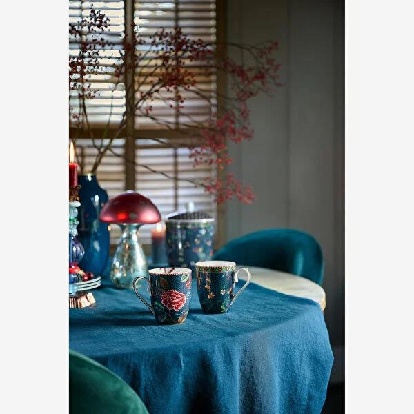 Mavi Porselen Kupa Seti 350 Ml Berry Blues Collection by Pip Studio