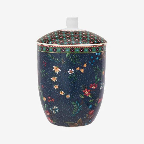 Mavi Porselen Saklama Kutusu 1500 Ml Berry Blues Collection by Pip Studio