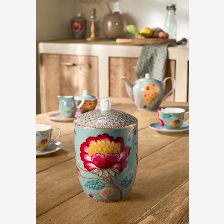 Mavi Saklama Kabı 1500 Ml