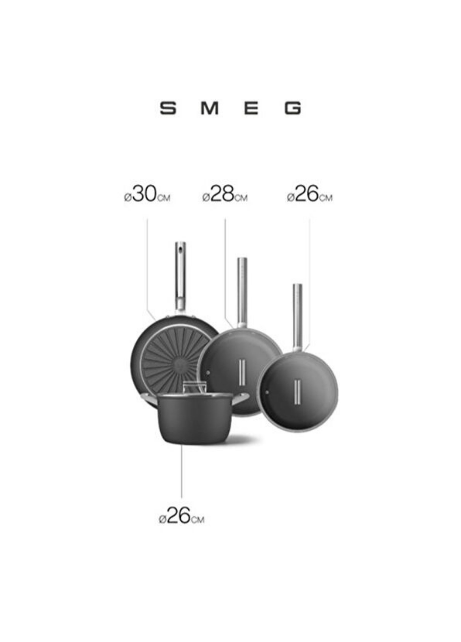 Prima Siyah 4'lü  Set