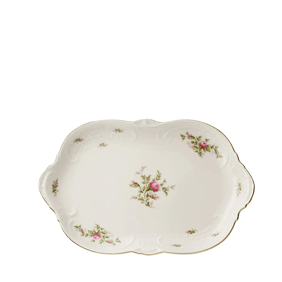 Ramona Porselen Oval Servis Tabağı 33 cm