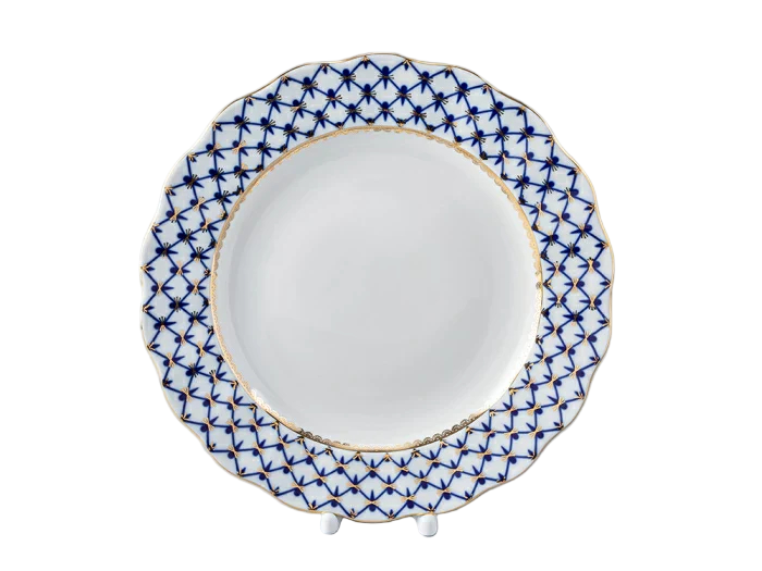 Servis Tabağı Dalga Kenar 27 cm Cobalt Net