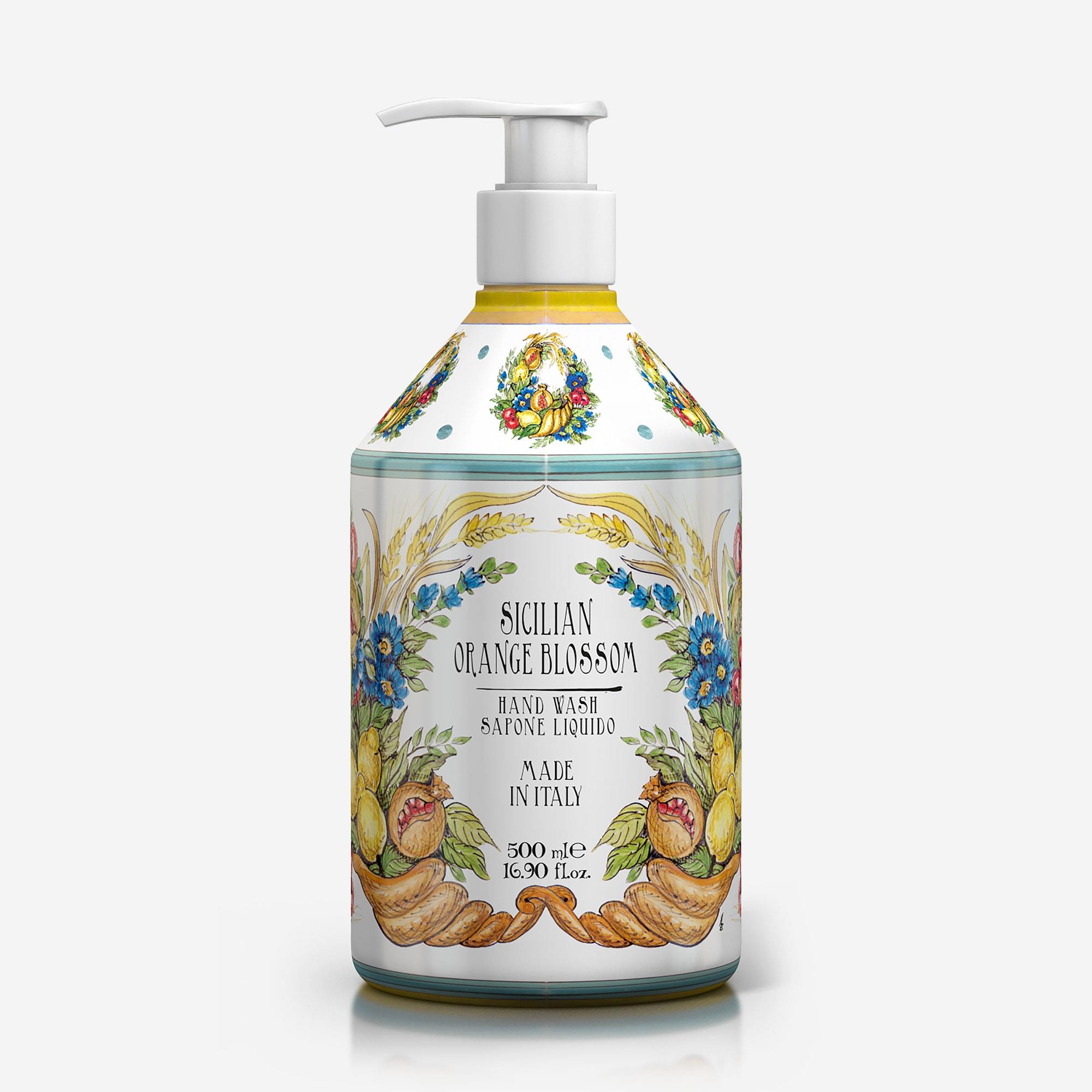 SİCİLYA PORTAKAL ÇİÇEĞİ SIVI SABUN 500 ML