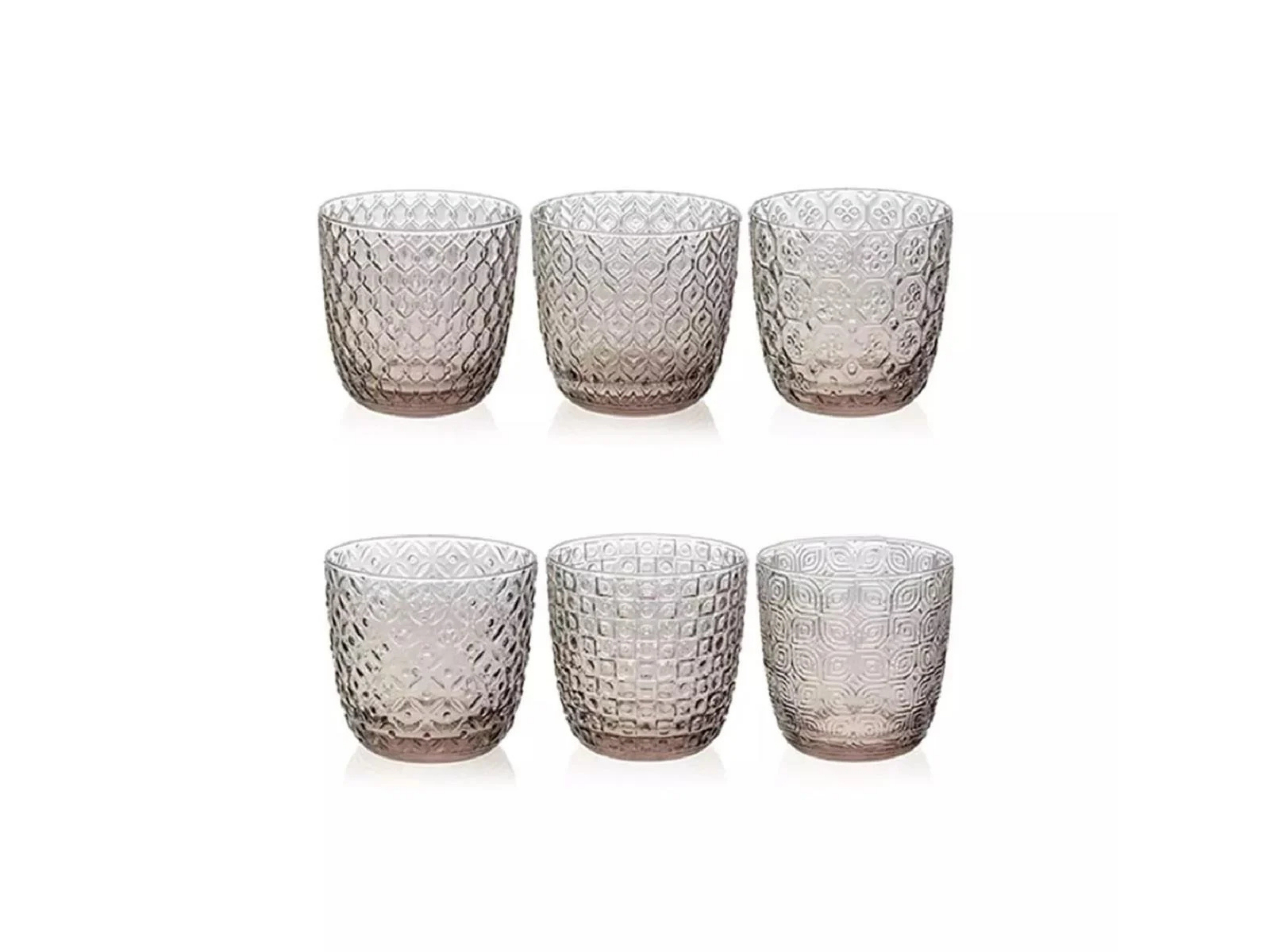 Sixties 6'lı Set Tortoise Bardak 31 cl