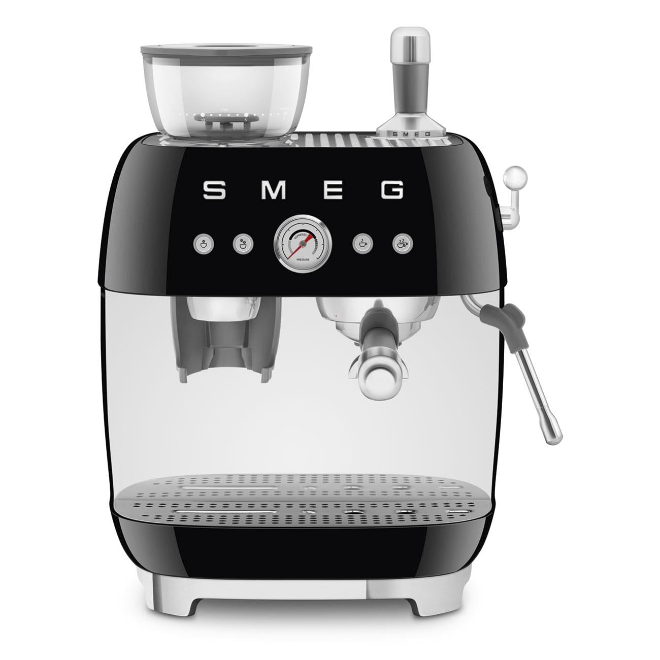 SİYAH ÖĞÜTÜCÜLÜ ESPRESSO KAHVE MAKİNESİ