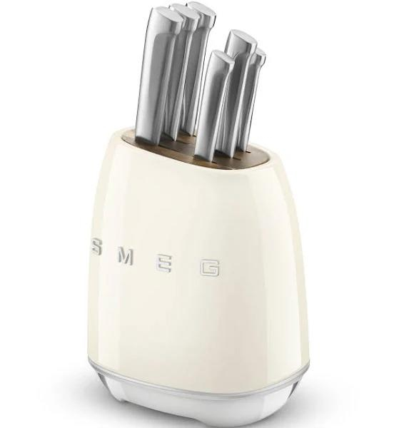 SMEG KREM STANDLI BIÇAK SETİ