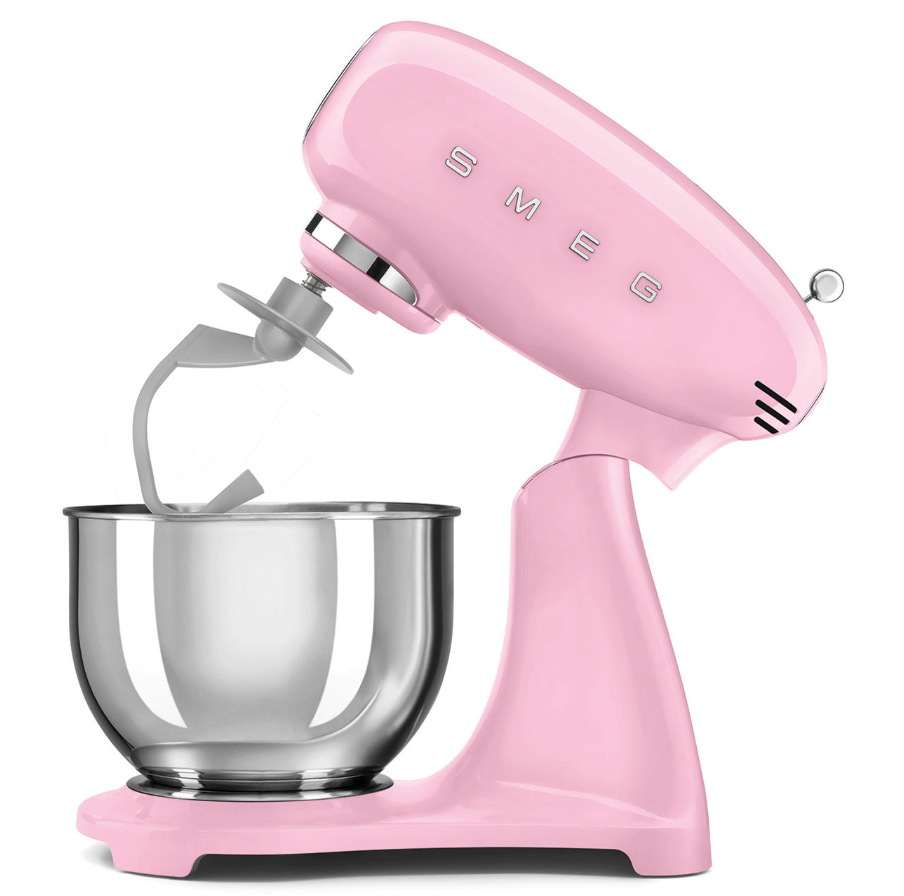 Smeg SMF03PKEU Hamur Karıştırma Komple Pembe Gövde