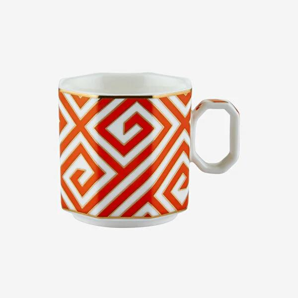 Turuncu Porselen Kahve Fincan Seti 90 Ml Collection by Chiara Alessi