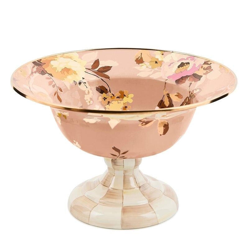 Wild Rose Mauve Large Compote