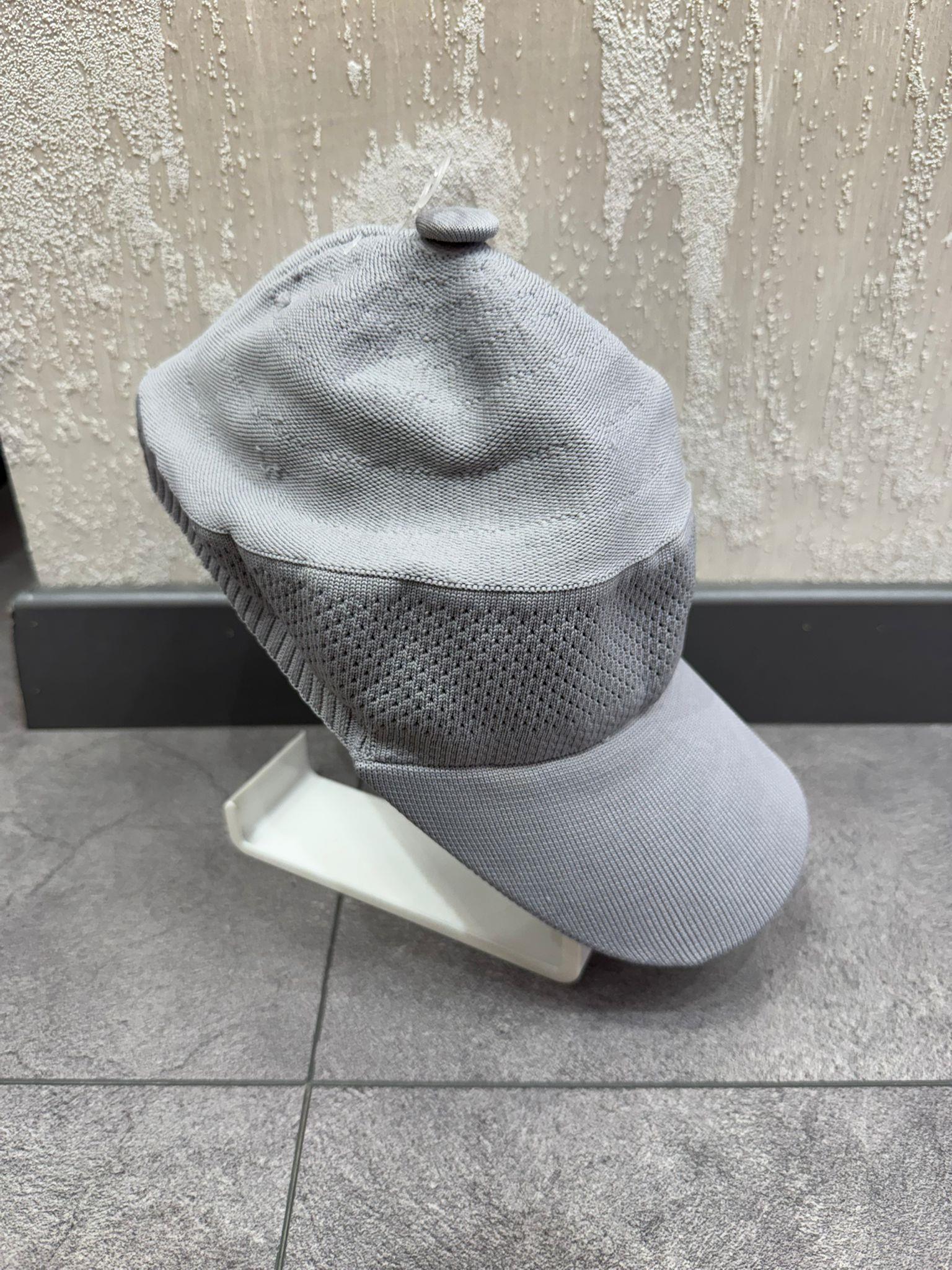 Gri Merserize Kep Şapka