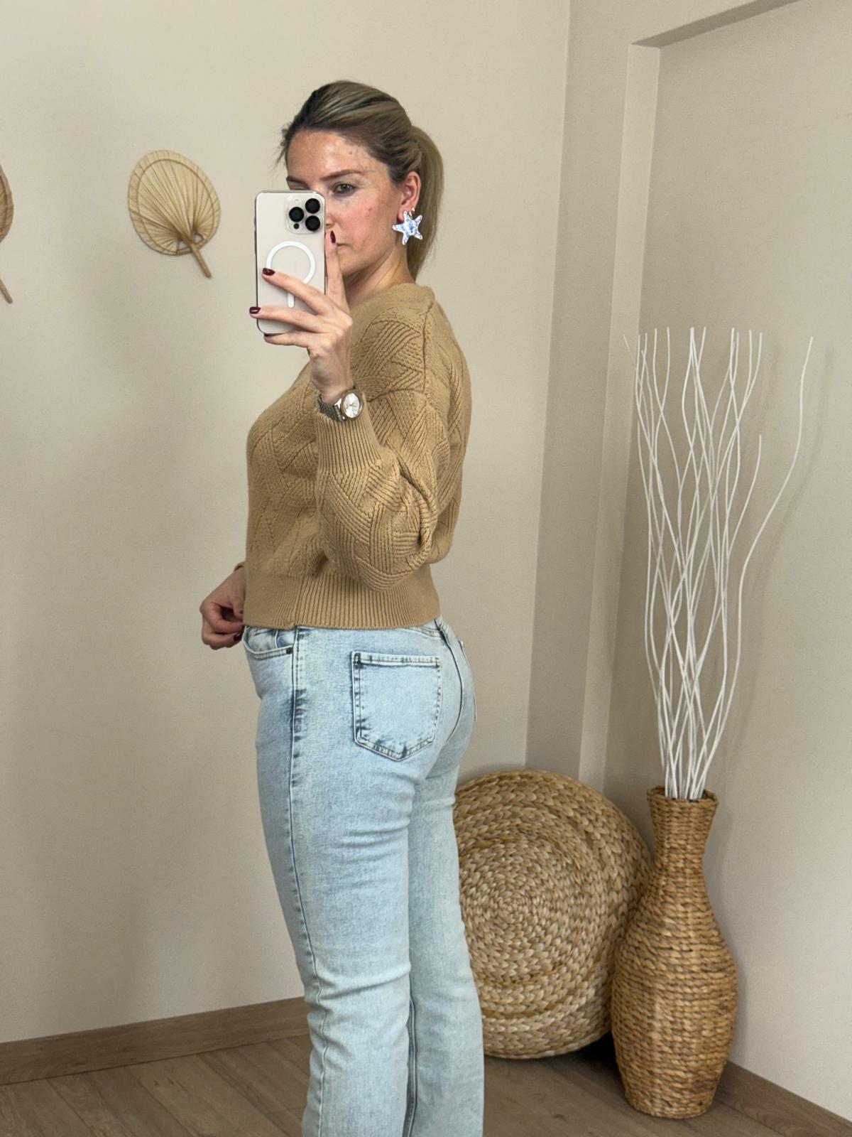 ORJ. MARKA İSPANYOL PAÇA AÇIK MAVİ JEANJEAN