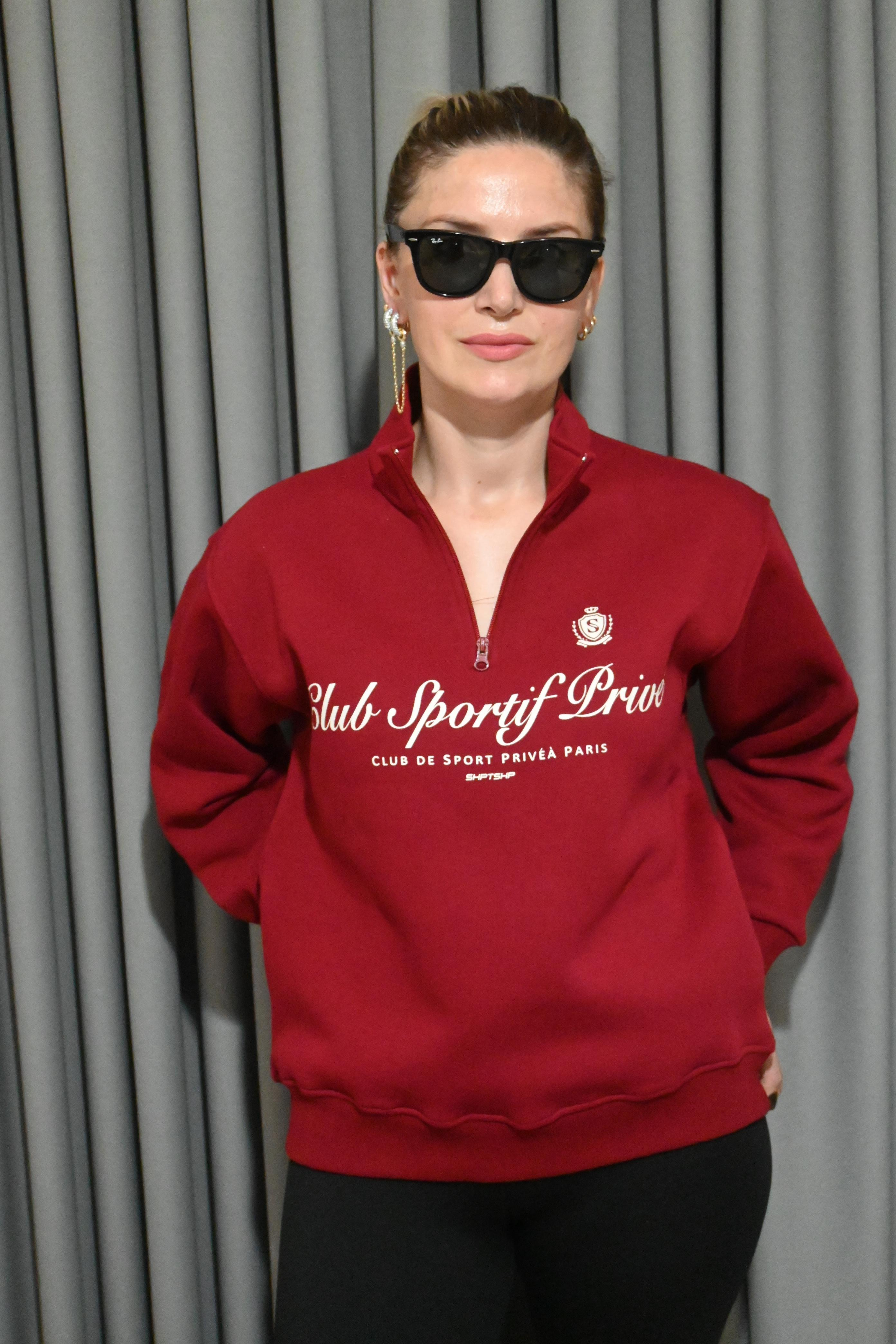 BORDO SWEATSHİRTSWEATSHİRT