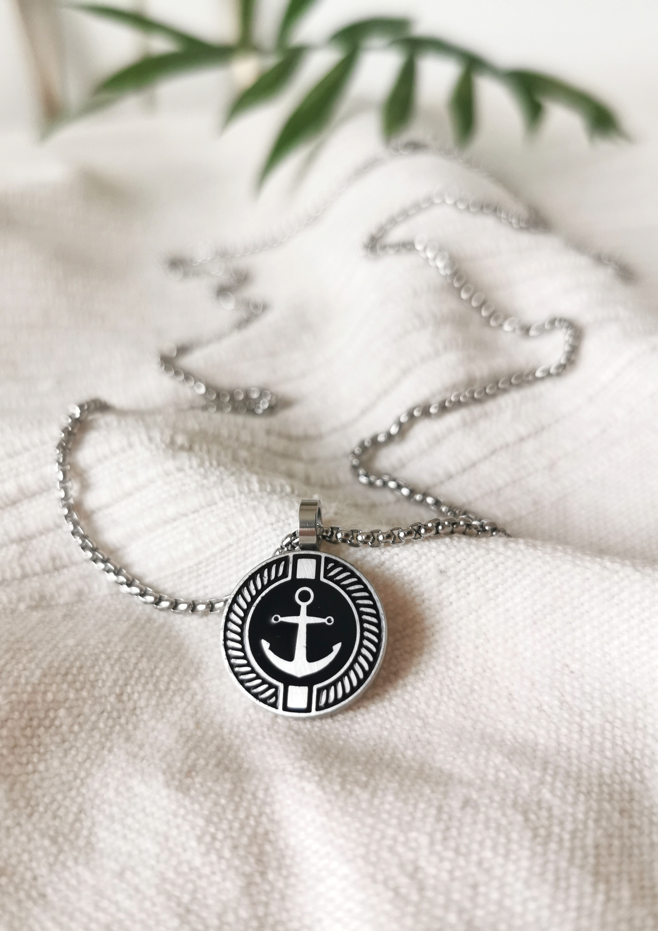 Çelik Çapa Elite Erkek Kolye