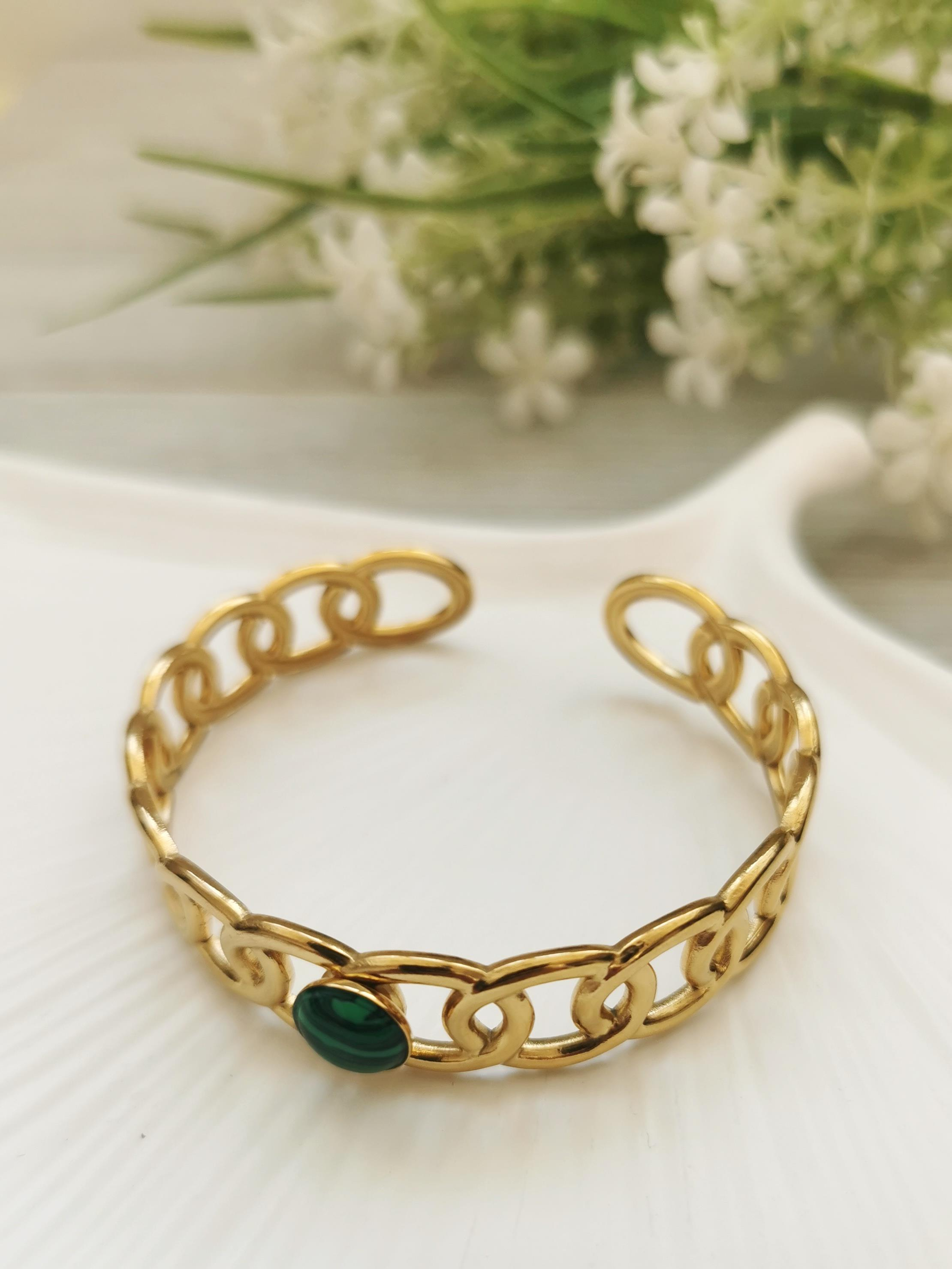 Çelik Kelepçe Bileklik 