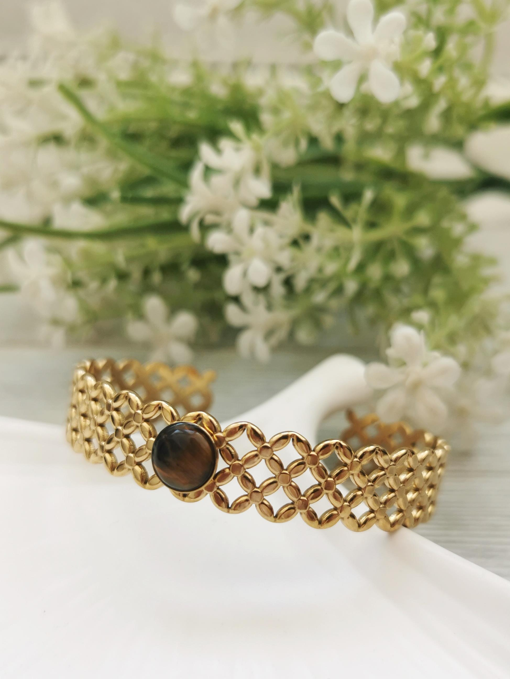 Çelik Kelepçe Bileklik 