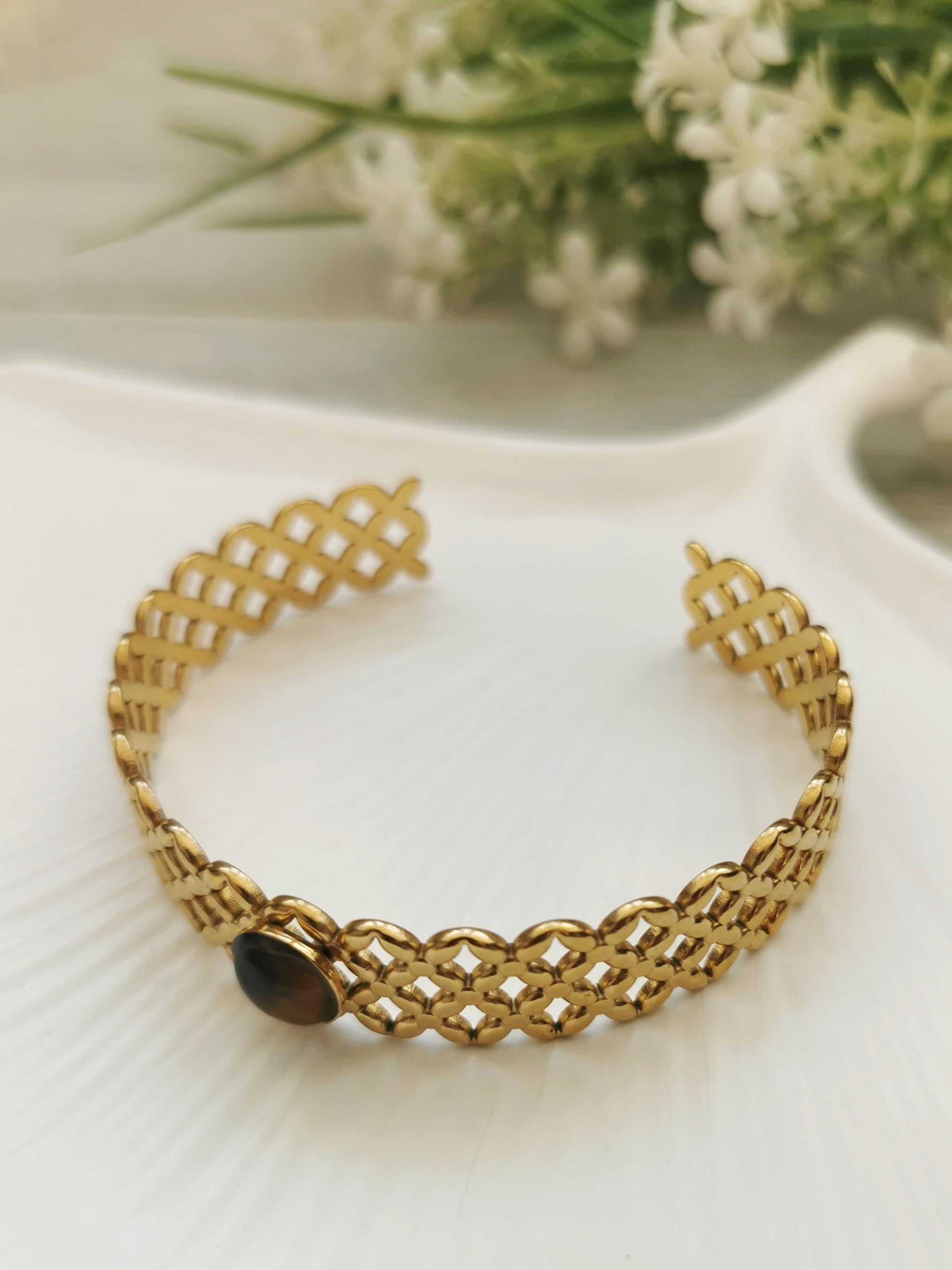 Çelik Kelepçe Bileklik 