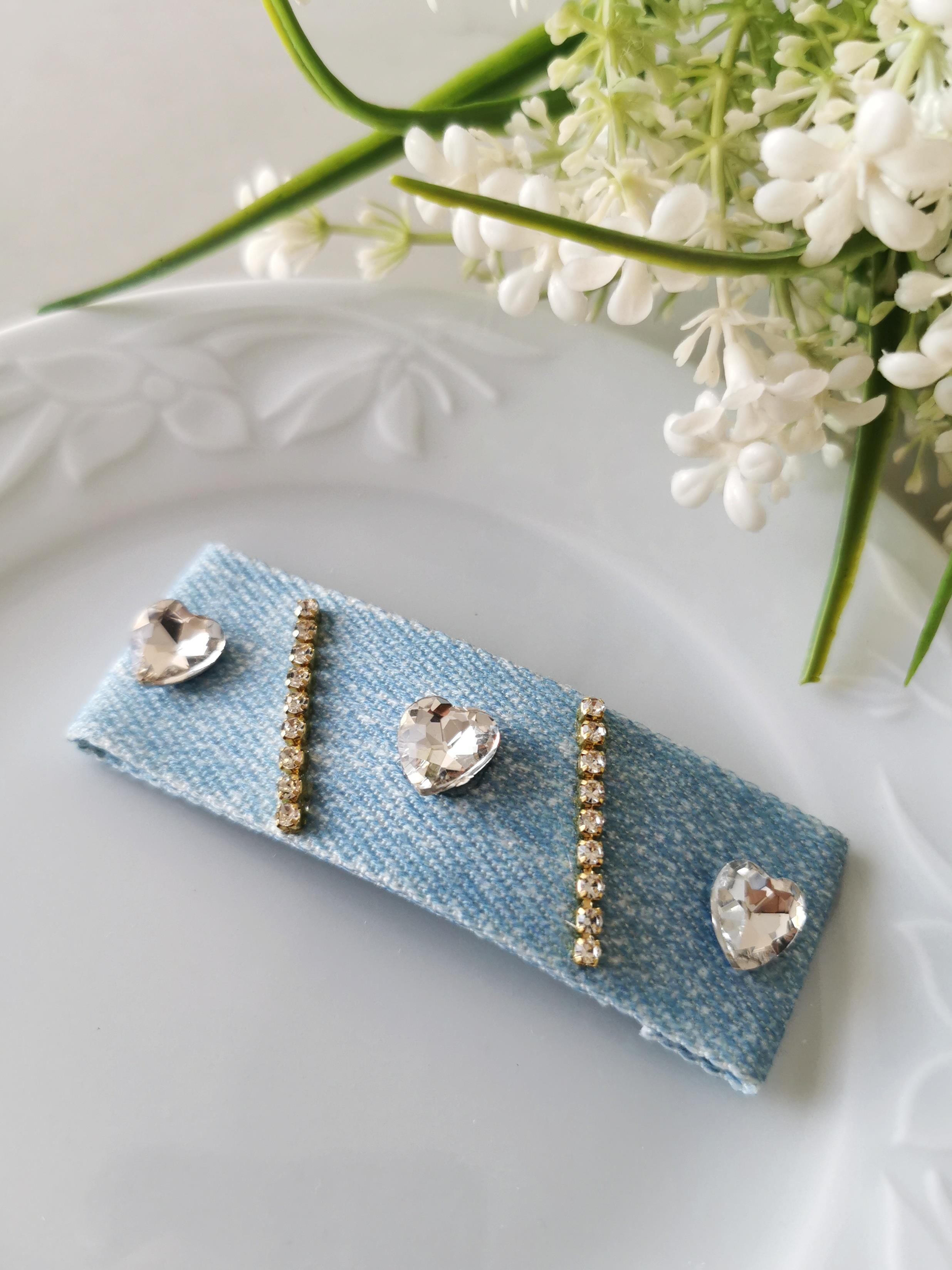 Denim Aşk Çıtçıt Toka