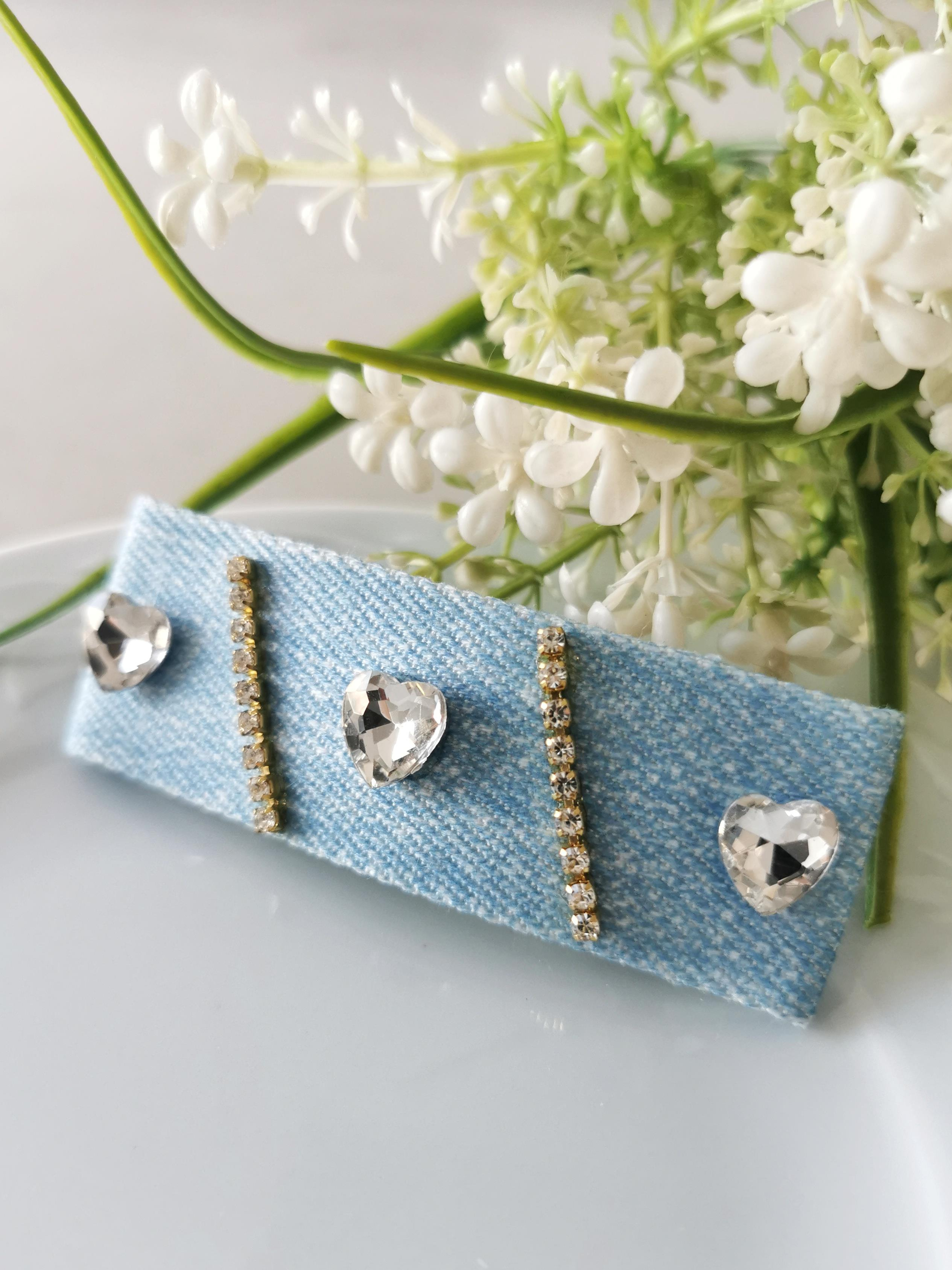 Denim Aşk Çıtçıt Toka