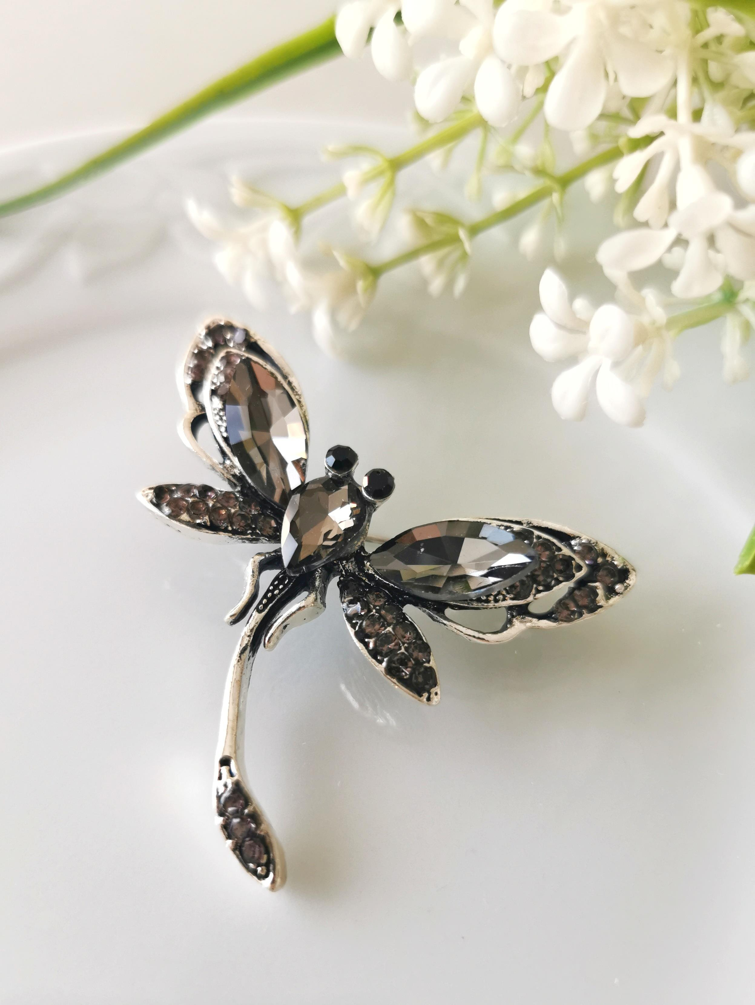 Duman Kanatlı Yusufçuk Broş