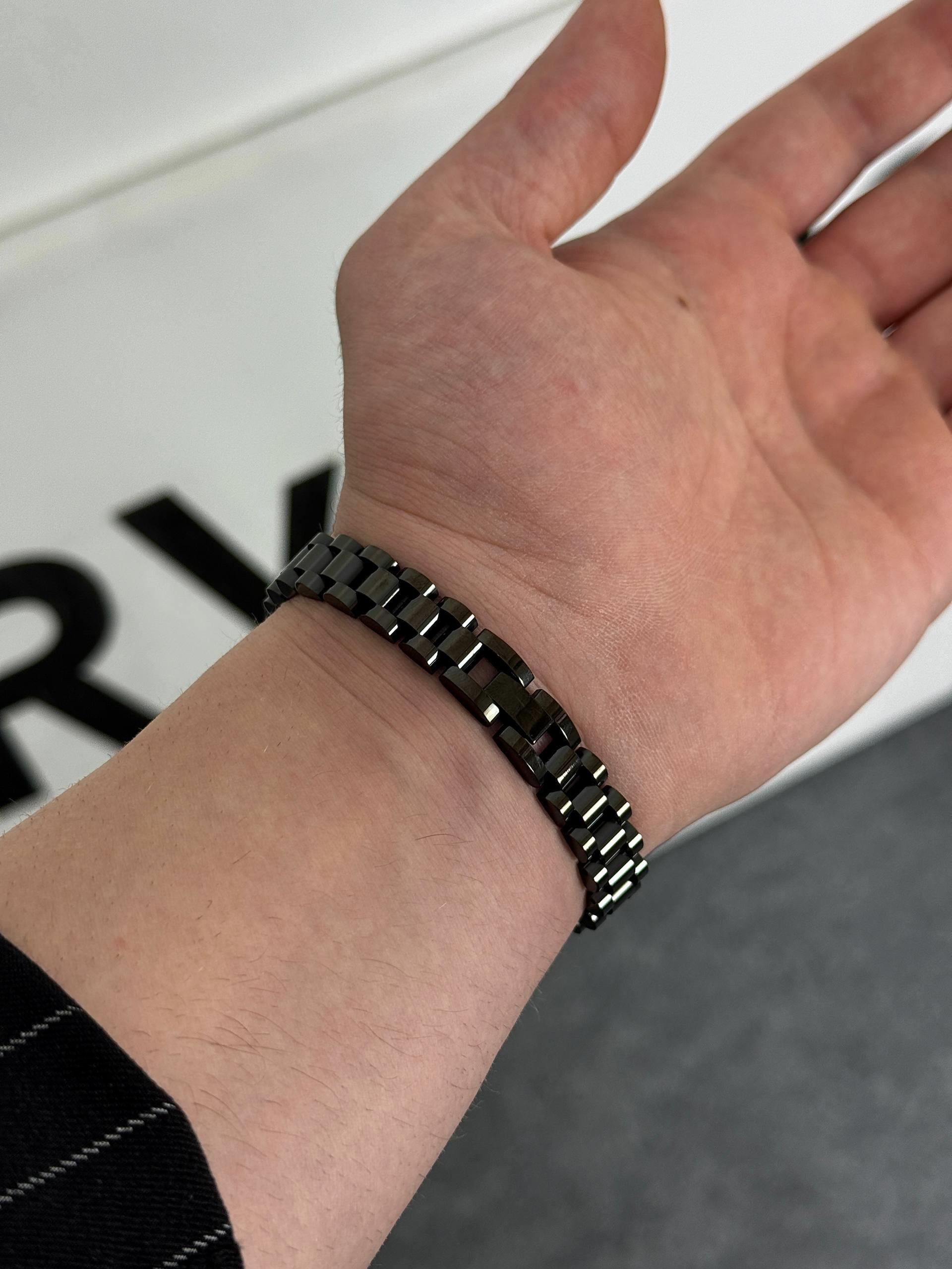 Black Rolex Bracelet